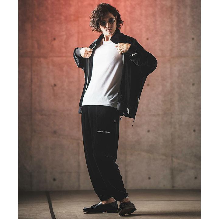 GLIMCLAP グリムクラップ ジャケット GLIMCLAP Velor fabric dolman