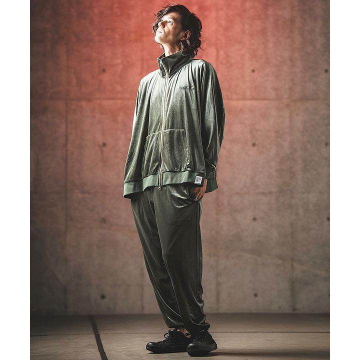 GLIMCLAP グリムクラップ Velor fabric dolman sleeve track jacket GLIMCLAP グリムクラップ ジャケット GLIMCLAP Velor fabric dolman