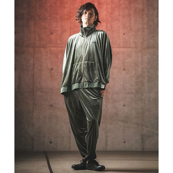 GLIMCLAP グリムクラップ パンツ GLIMCLAP Velor fabric jogger pants