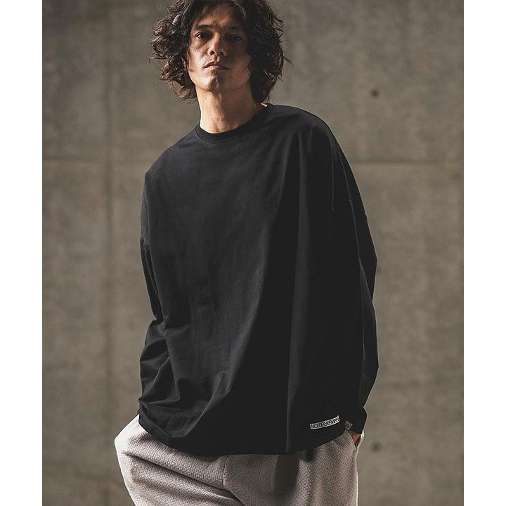 トレーナー・スウェット GLIMCLAP Oversized silhouette cut sew-Mini-pile fabric lining- GLIMCLAP グリムクラップ スウェット GLIMCLAP Oversized silhouette
