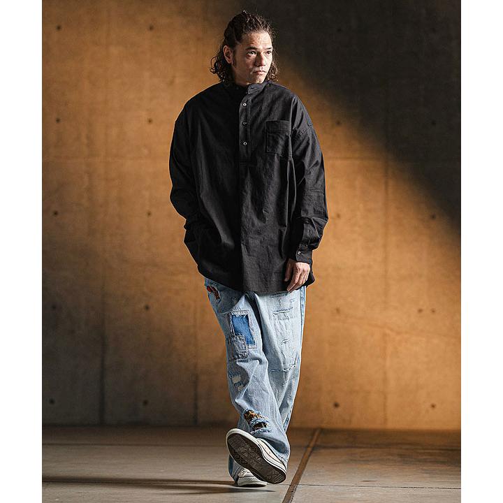 GLIMCLAP グリムクラップ パンツ GLIMCLAP Distressed denim pants