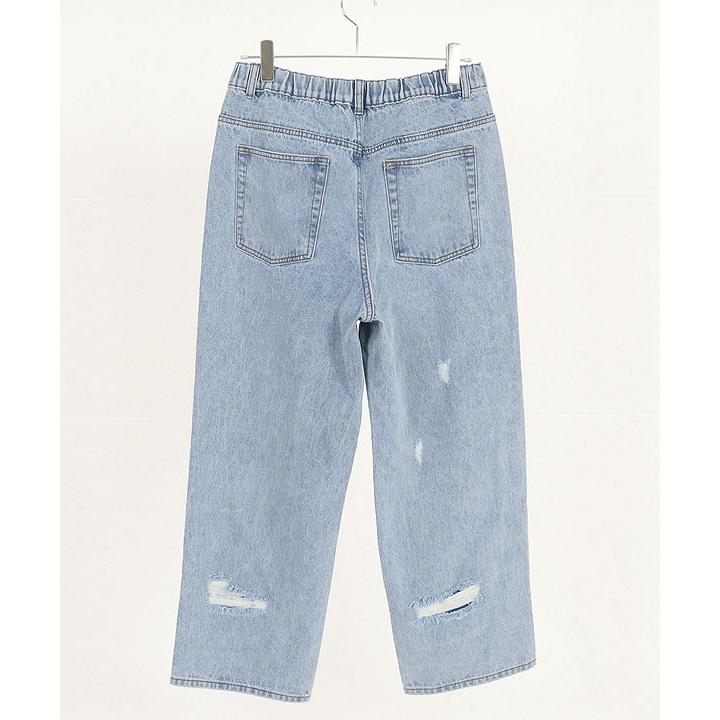 GLIMCLAP グリムクラップ パンツ GLIMCLAP Distressed denim pants