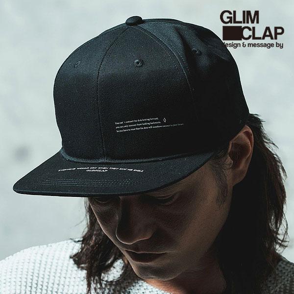 新品未使用【GLIMCLAP】正規品 GLIMCLAP グリムクラップ キャップ GLIMCLAP Printed & embroidered