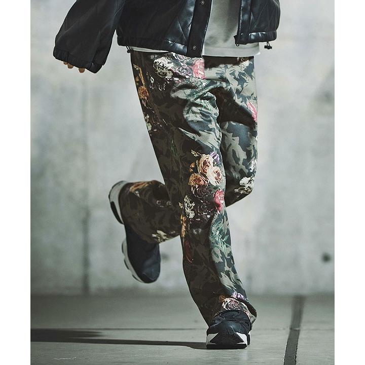 GLIM CLAP フラワープリントパンツ(正規品) GLIMCLAP 2025 秋冬 2nd 先行予約 10月上旬〜中旬入荷予定