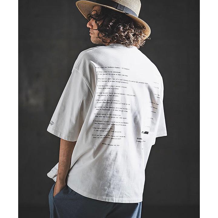 2026 春夏 2nd 先行予約 4月下旬〜5月上旬入荷予定 グリムクラップ Tシャツ GLIMCLAP Abstract Art Print T-shirt メンズ キャンセル不可 | GLIMCLAP | 03