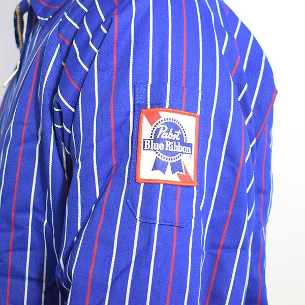 911　クックマン　Pabst Blue Ribbon コラボジャケット Cookman×Pabst Blue Ribbon Delivery Jacket | 立川 古着屋 SUNSET