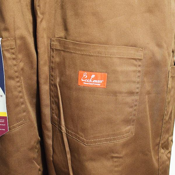 COOKMAN クックマン オーバーオール FISHERMANS BIB OVERALL CHOCOLATE メンズ フィッシャーマンズオーバーオール レディース 男女兼用 おしゃれ コックマン_3