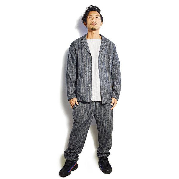 COOKMAN（クックマン） ジャケット LAB JACKET WOOL MIX STRIPE LIGHT