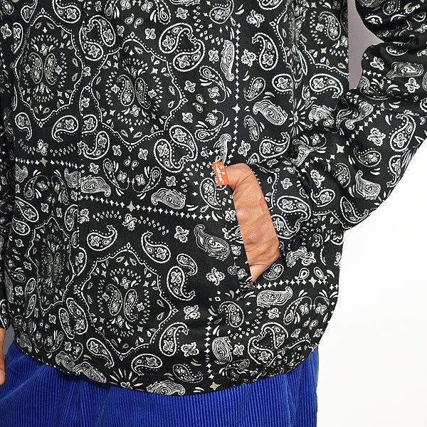 COOKMAN（クックマン） ジャケット DELIVERY JACKET PAISLEY BLACK