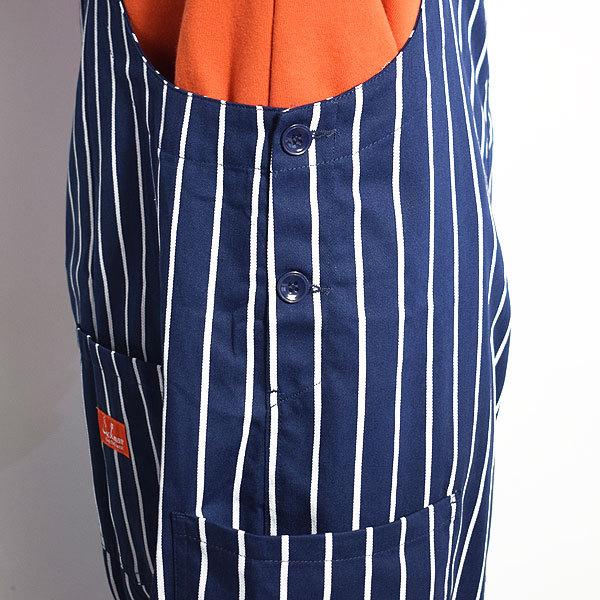 COOKMAN（クックマン） オーバーオール FISHERMANS BIB OVERALL STRIPE