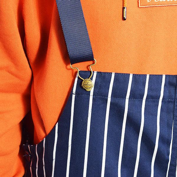 COOKMAN クックマン オーバーオール FISHERMANS BIB OVERALL STRIPE NAVY メンズ レディース 男女兼用 コックマン 爆買_5