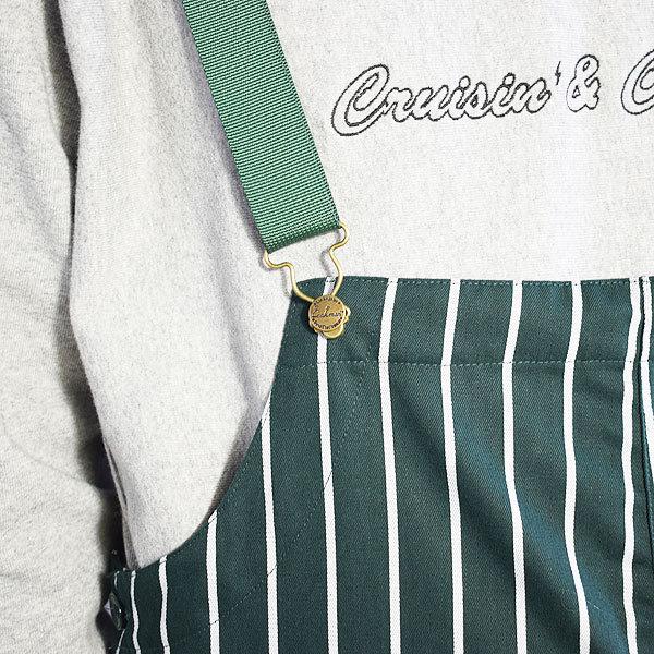 COOKMAN（クックマン） オーバーオール FISHERMANS BIB OVERALL STRIPE