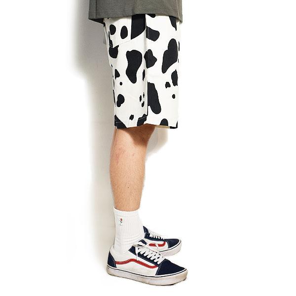 COOKMAN（クックマン） ショートパンツ CHEF PANTS SHORT COW WHITE