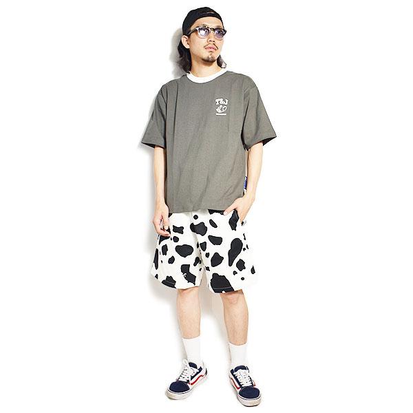 COOKMAN（クックマン） ショートパンツ CHEF PANTS SHORT COW WHITE