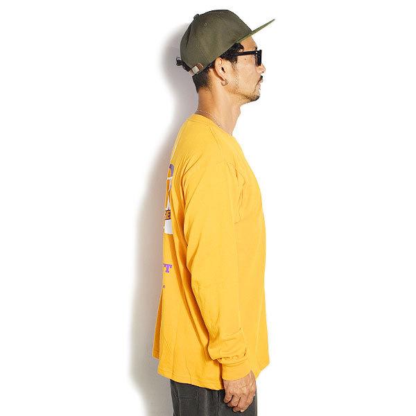 COOKMAN クックマン 長袖 Tシャツ tシャツ ロンT LONG SLEEVE T SHIRTS LAUNDRY ORANGE メンズ レディース 男女兼用 おしゃれ｜artif｜03