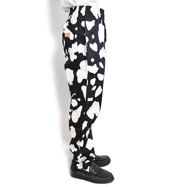 COOKMAN（クックマン） シェフパンツ Chef Pants Cow -Black- メンズ
