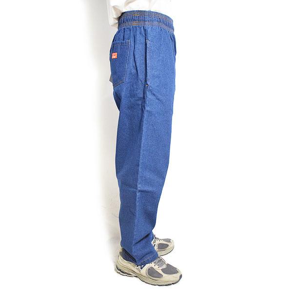 クックマン パンツ COOKMAN Chef Pants Semiwide Denim Navy -NAVY- 34877 メンズ シェフパンツ イージーパンツ セミワイド｜artif｜02