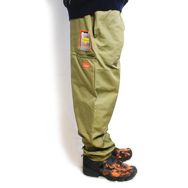 クックマン パンツ COOKMAN Chef Pants Double knee Ripstop Olive OLIVE GREEN