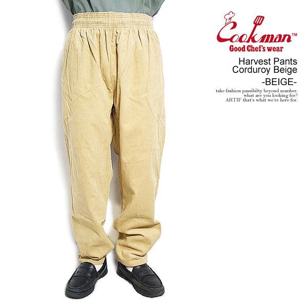 COOKMAN（クックマン） パンツ COOKMAN Harvest Pants Corduroy Beige