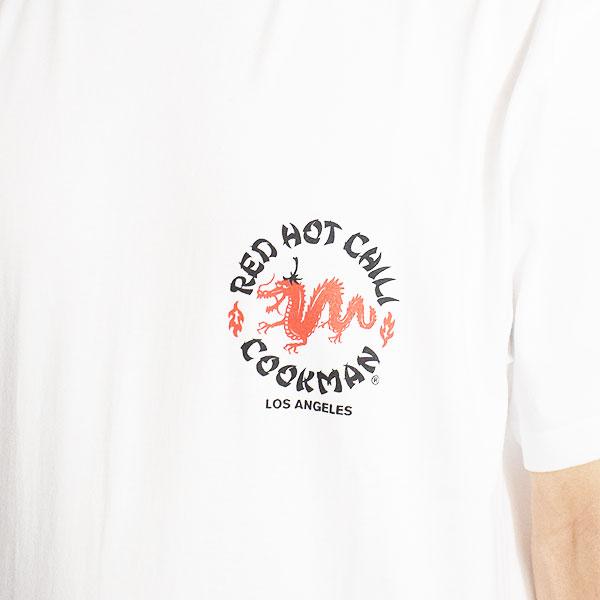 クックマン Tシャツ COOKMAN T-shirts Chili Dragon -WHITE- メンズ 半袖 アメリカ 西海岸 シェフウェア ストリート｜artif｜04