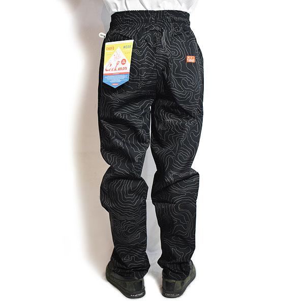 COOKMAN（クックマン） パンツ COOKMAN Chef Pants Big Bear -BLACK