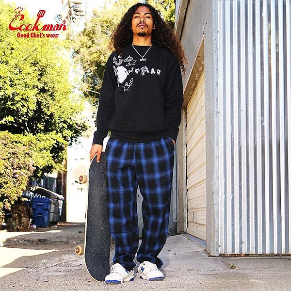 COOKMAN（クックマン） パンツ COOKMAN Chef Pants Tweed Ombre Check