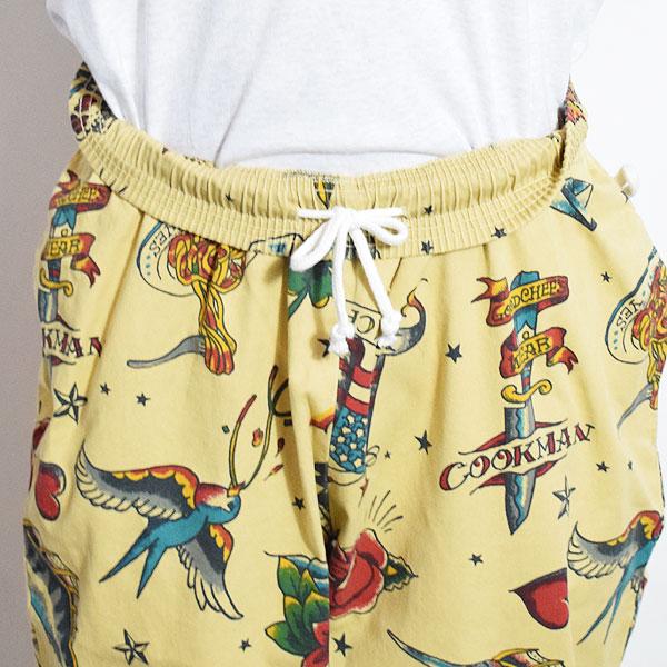 COOKMAN（クックマン） パンツ COOKMAN Chef Pants Old Tattoo Beige