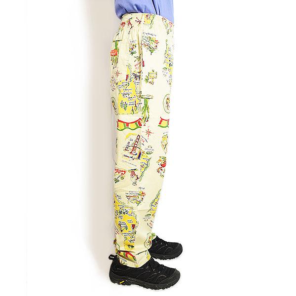 COOKMAN（クックマン） パンツ COOKMAN Chef Pants Souvenir Map