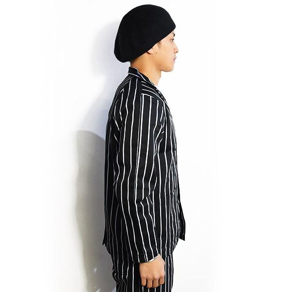 COOKMAN（クックマン） ジャケット LAB JACKET STRIPE BLACK 03412