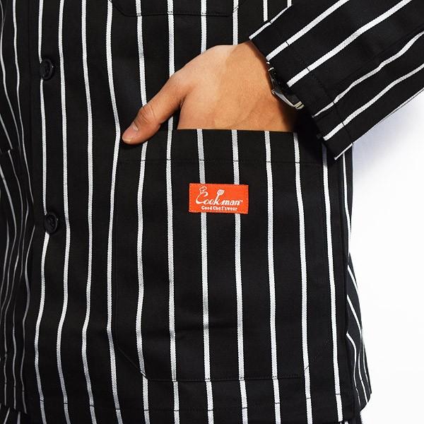 COOKMAN（クックマン） ジャケット LAB JACKET STRIPE BLACK 03412