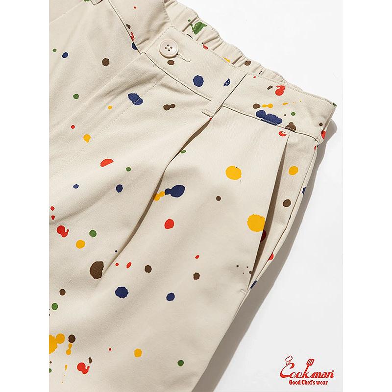 COOKMAN（クックマン） パンツ COOKMAN Lucy Pants Sauce Splash Beige 