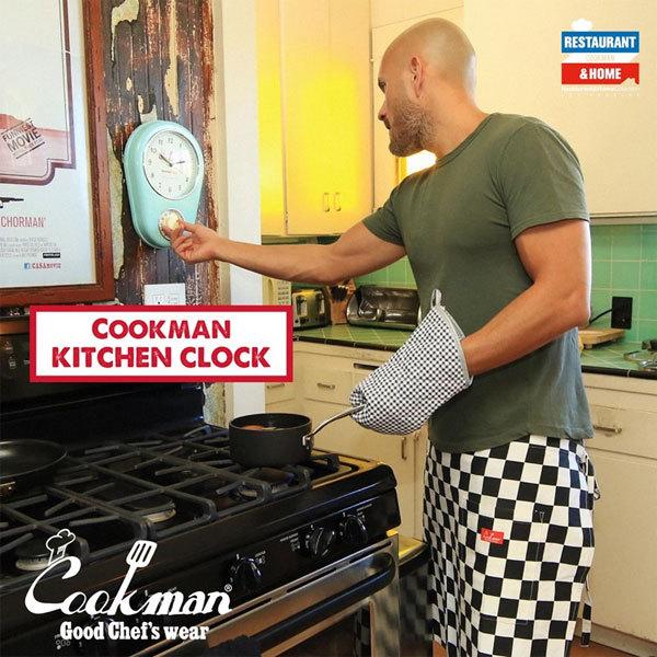 COOKMAN クックマン キッチンクロック 時計 掛け時計 キッチンタイマー KITCHEN CLOCK MINT PALE BLUE メンズ レディース 男女兼用 コックマン｜artif｜09