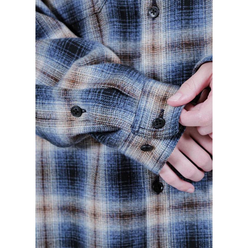 APPLEBUM（アップルバム） シャツ APPLEBUM Melange Check Nel Shirt