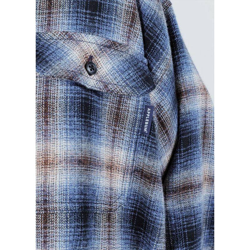 APPLEBUM（アップルバム） シャツ APPLEBUM Melange Check Nel Shirt