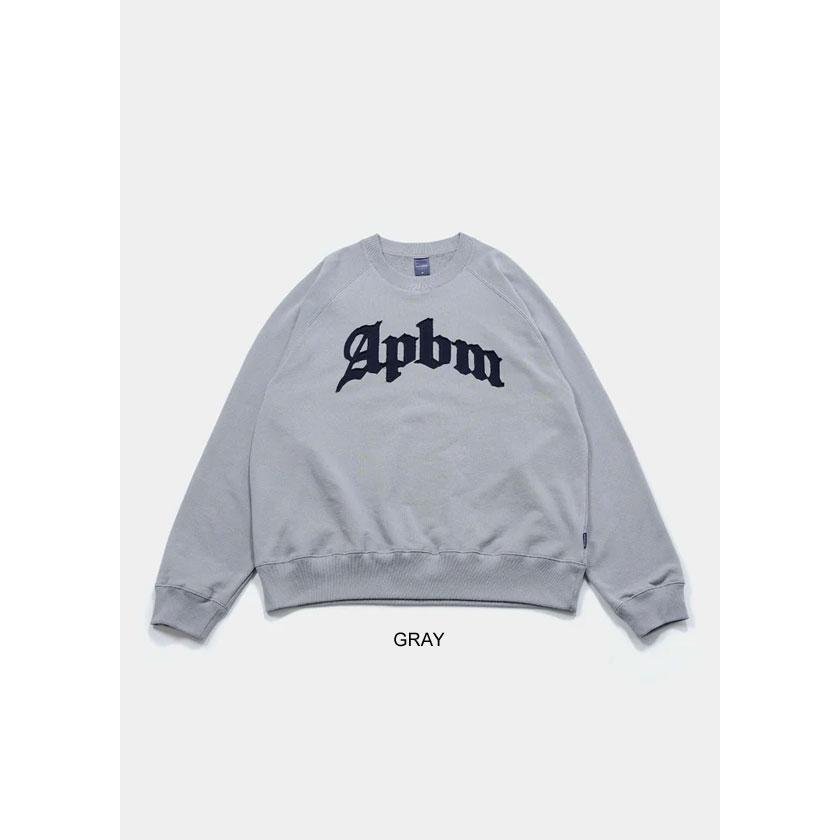 APPLEBUM（アップルバム） スウェット “Apbm” Crew Sweat メンズ