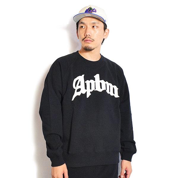APPLEBUM（アップルバム） スウェット “Apbm” Crew Sweat メンズ