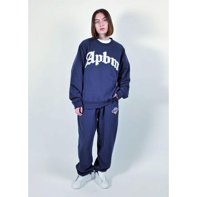 APPLEBUM（アップルバム） スウェット “Apbm” Crew Sweat メンズ