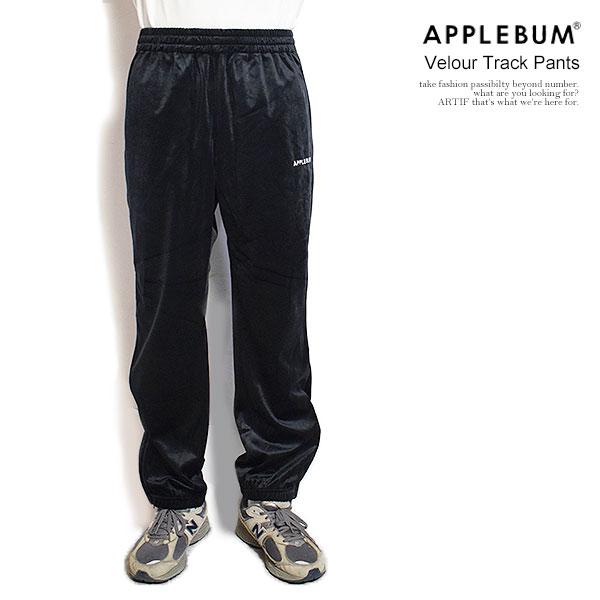 APPLEBUM ロングパンツ APPLEBUM（アップルバム） パンツ APPLEBUM Velour Track Pants メンズ