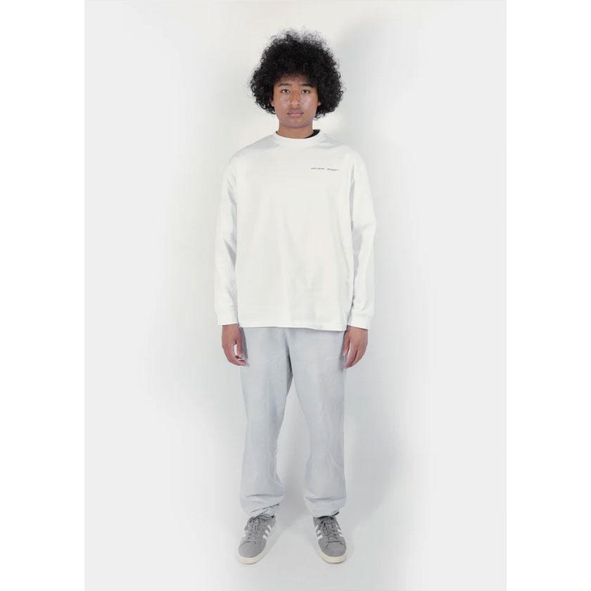 APPLEBUM（アップルバム） Tシャツ APPLEBUM Logo L/S T-shirt -WHITE