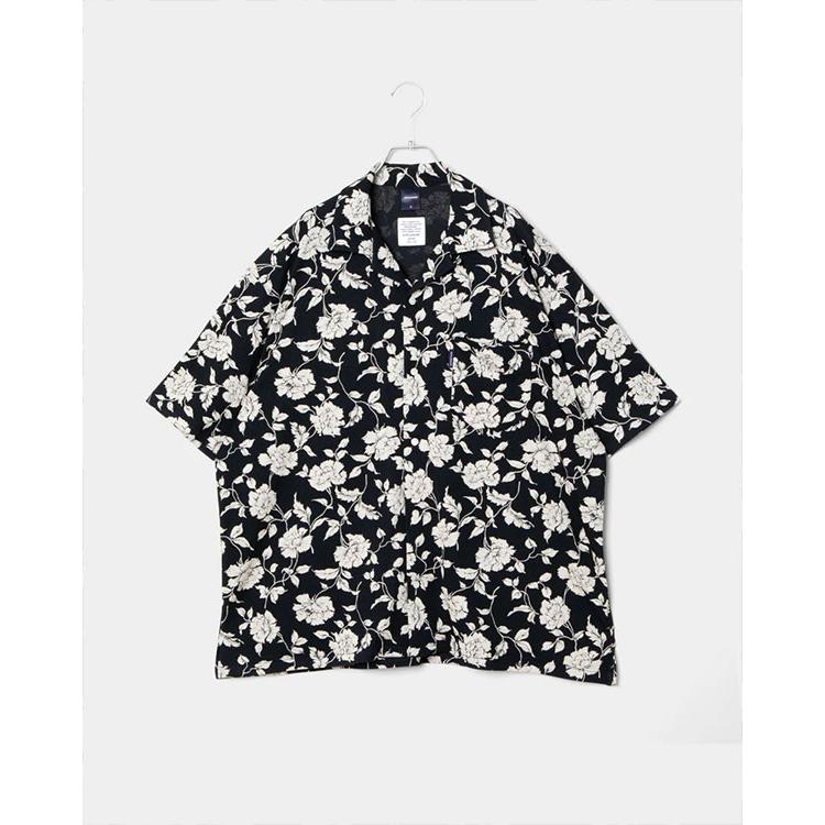 APPLEBUM（アップルバム） シャツ APPLEBUM Chirimen Knit Aloha Shirt 