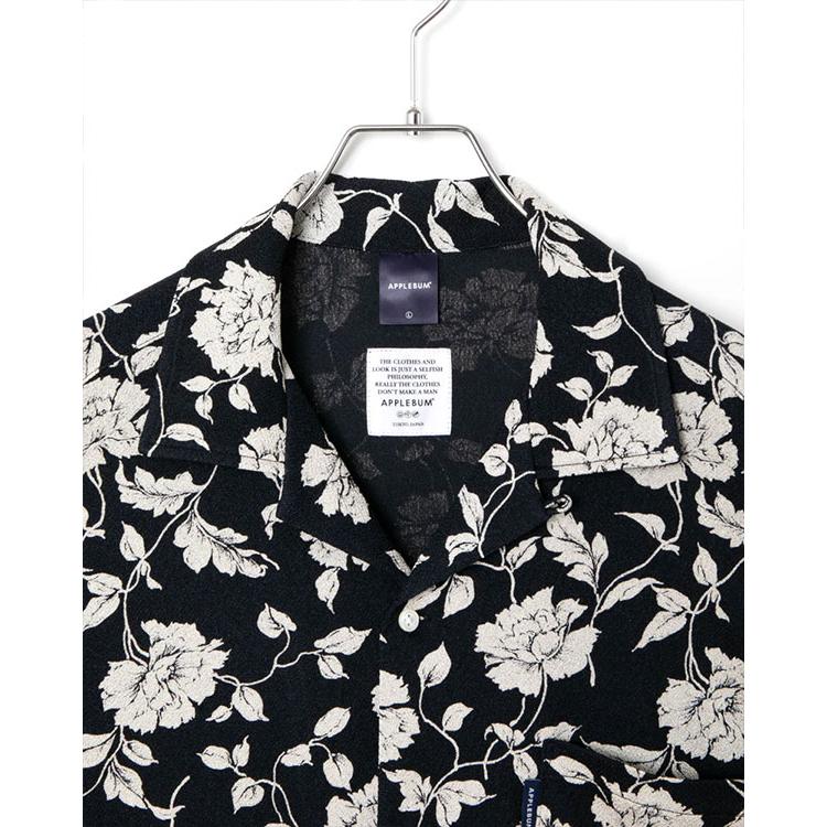 APPLEBUM（アップルバム） シャツ APPLEBUM Chirimen Knit Aloha Shirt