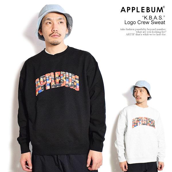 i*n様 新品未使用スウェット　applebum APPLEBUM（アップルバム） スウェット “K.B.A.S.” Logo Crew Sweat