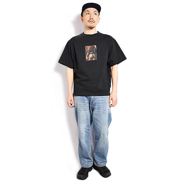 う*た様 美品　Applebum デニム　Tシャツ　Lサイズ APPLEBUM（アップルバム） Tシャツ “Apple Bum” T-shirt 12oz メンズ