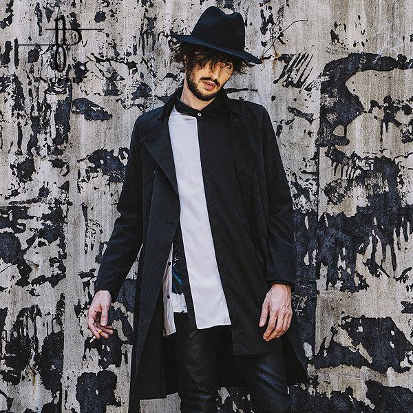 Sale セール ノーアイディー コート トレンチコート No Id Black ナポレオントレンチコート メンズ おしゃれ 711c Artif 通販 Yahoo ショッピング