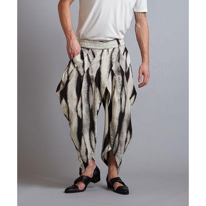 NO ID.（ノーアイディー） SALE セール パンツ NO ID. BLACK ドレープ