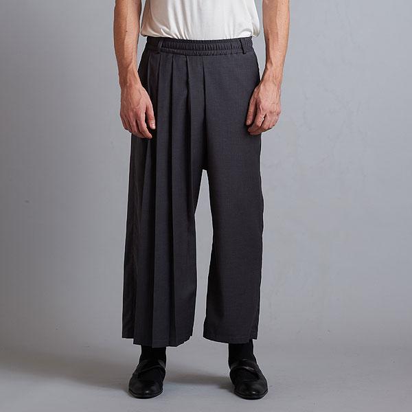 ノーアイディー（NO ID．）/グレンチェックバギートウザーズ NO ID.（ノーアイディー） SALE セール パンツ NO ID. BLACK 2way