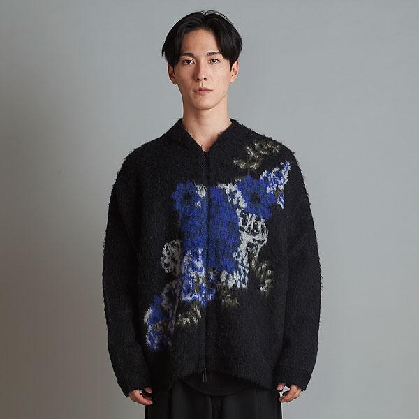 NO ID.（ノーアイディー） SALE セール ジャケット フラワーJQニットMA