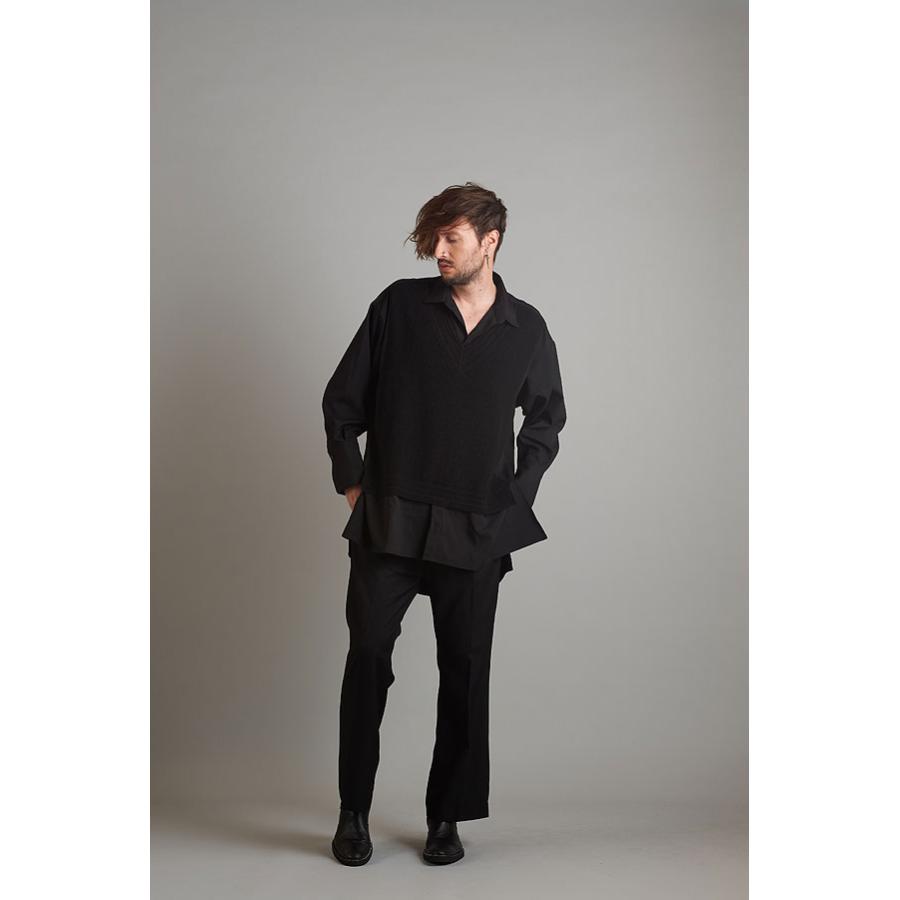 NO ID.（ノーアイディー） SALE セール シャツ NO ID. BLACK