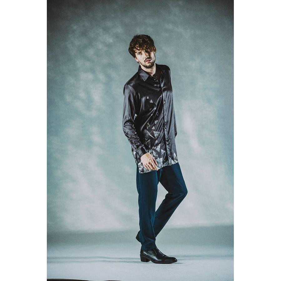 NO ID.（ノーアイディー） SALE セール シャツ NO ID. BLACK Glass