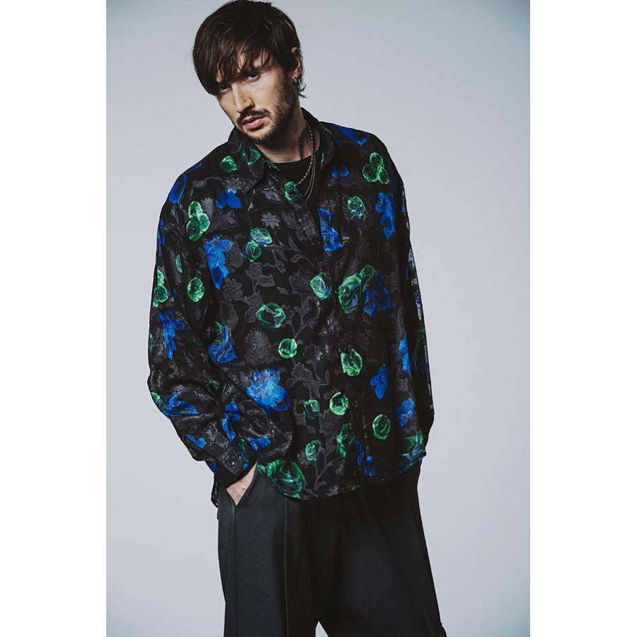 NO ID.（ノーアイディー） SALE セール シャツ NO ID. BLACK シアー